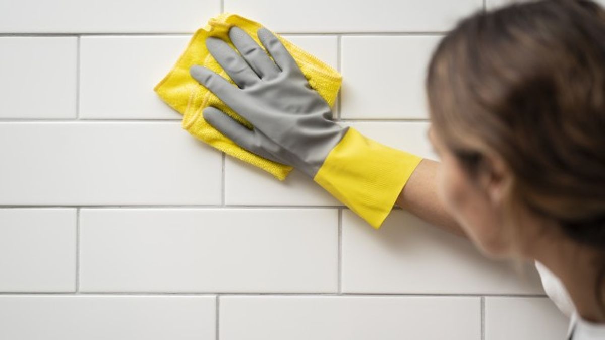 limpiador para azulejos con bicarbonato y vinagre