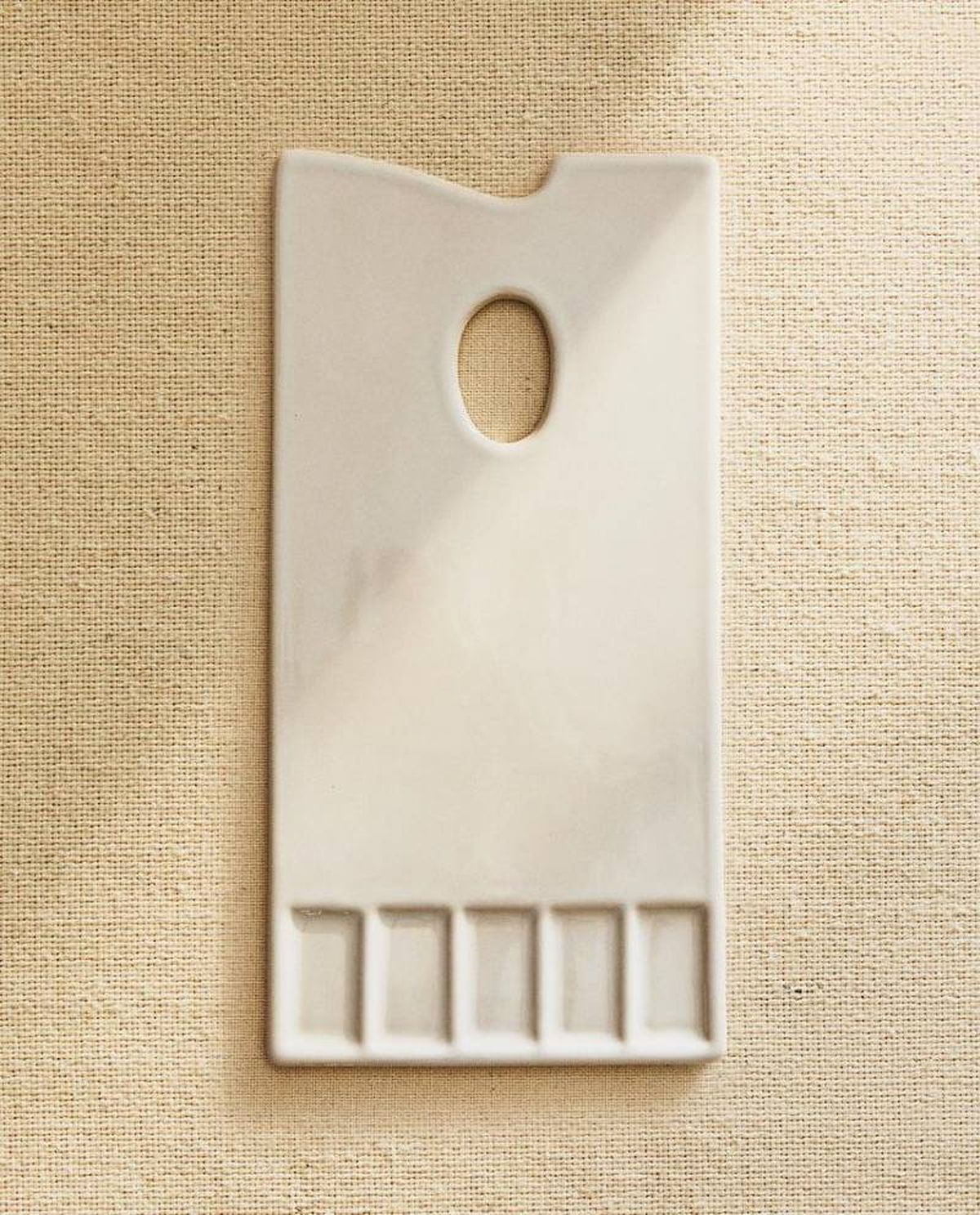 Paleta de cerámica.