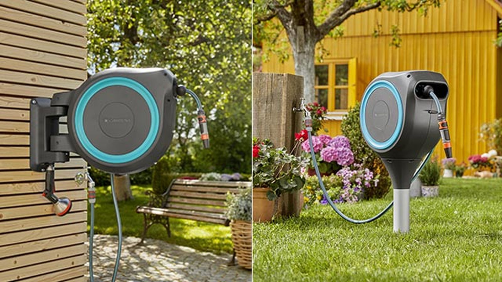recogemangueras de gardena dos novedades