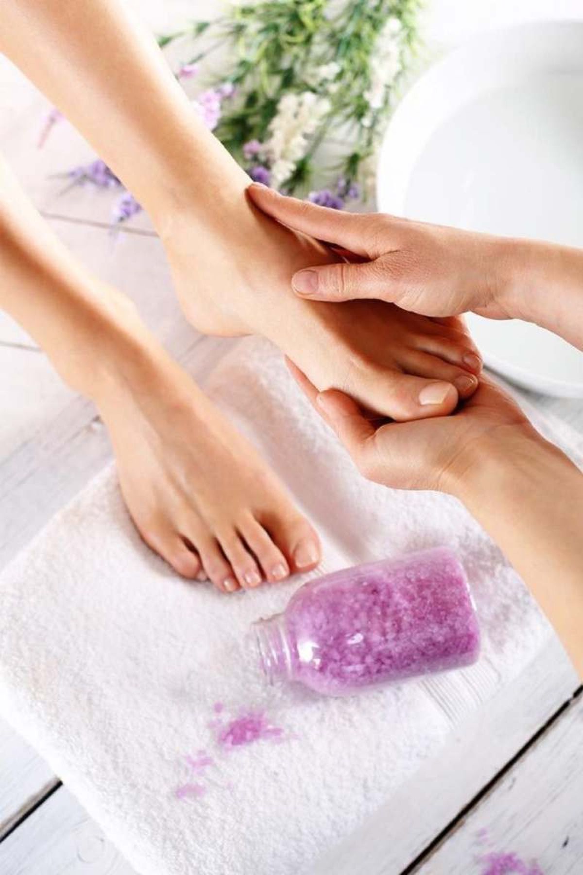 Exfoliación de los pies