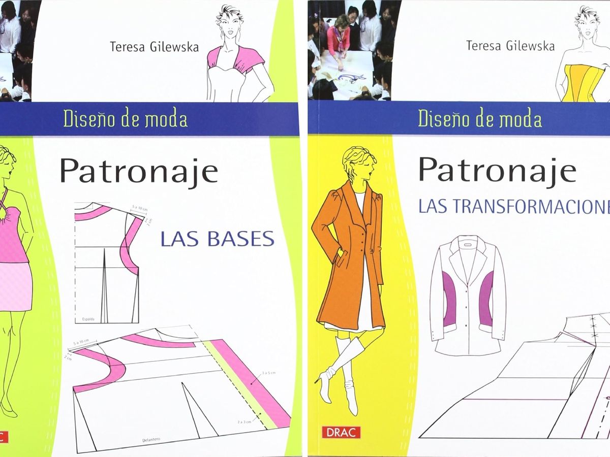 Libros de patronaje de moda / Fotos: Amazon