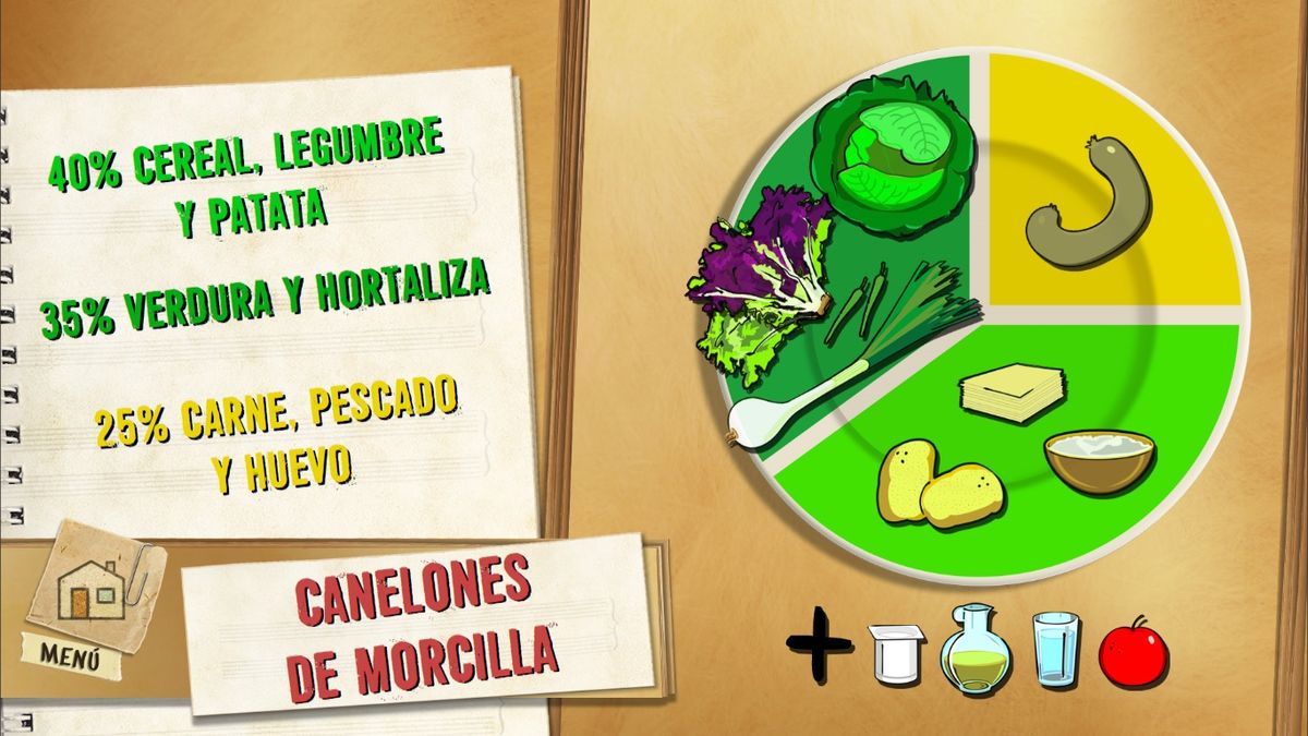 KARL6172 canelones de morcilla plato