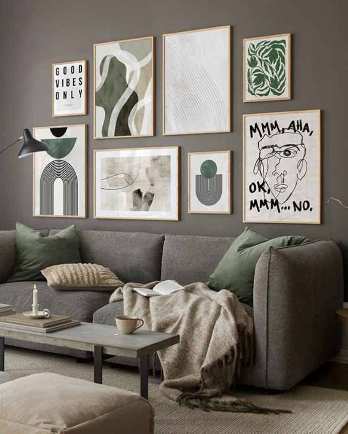 Transforma el salón renovando la decoración de las paredes 10