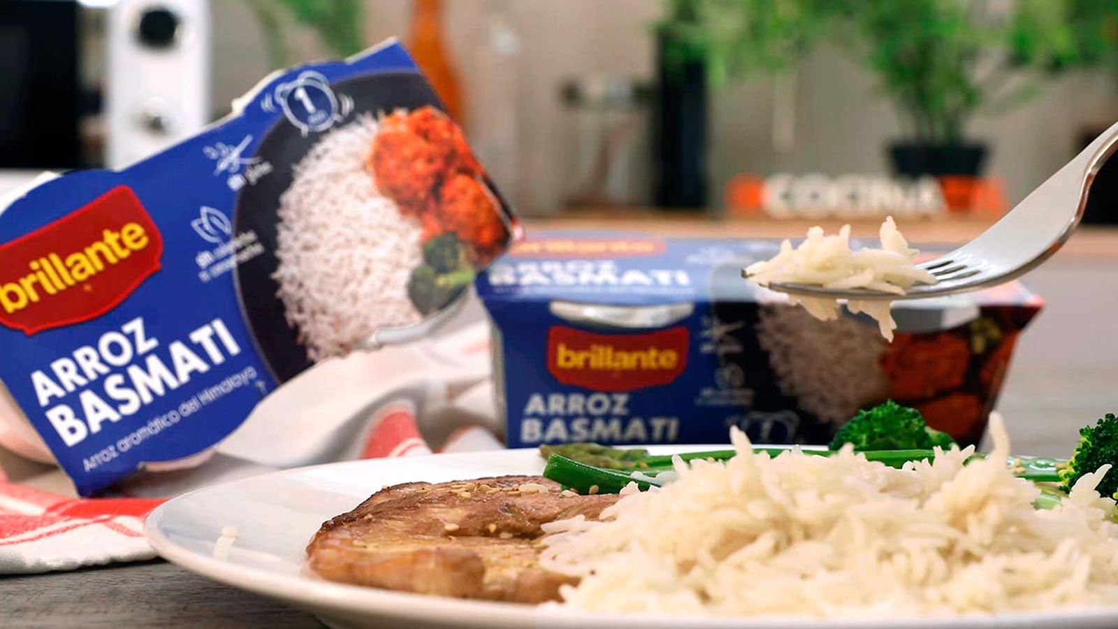 Receta de pavo a la plancha con arroz y verduras