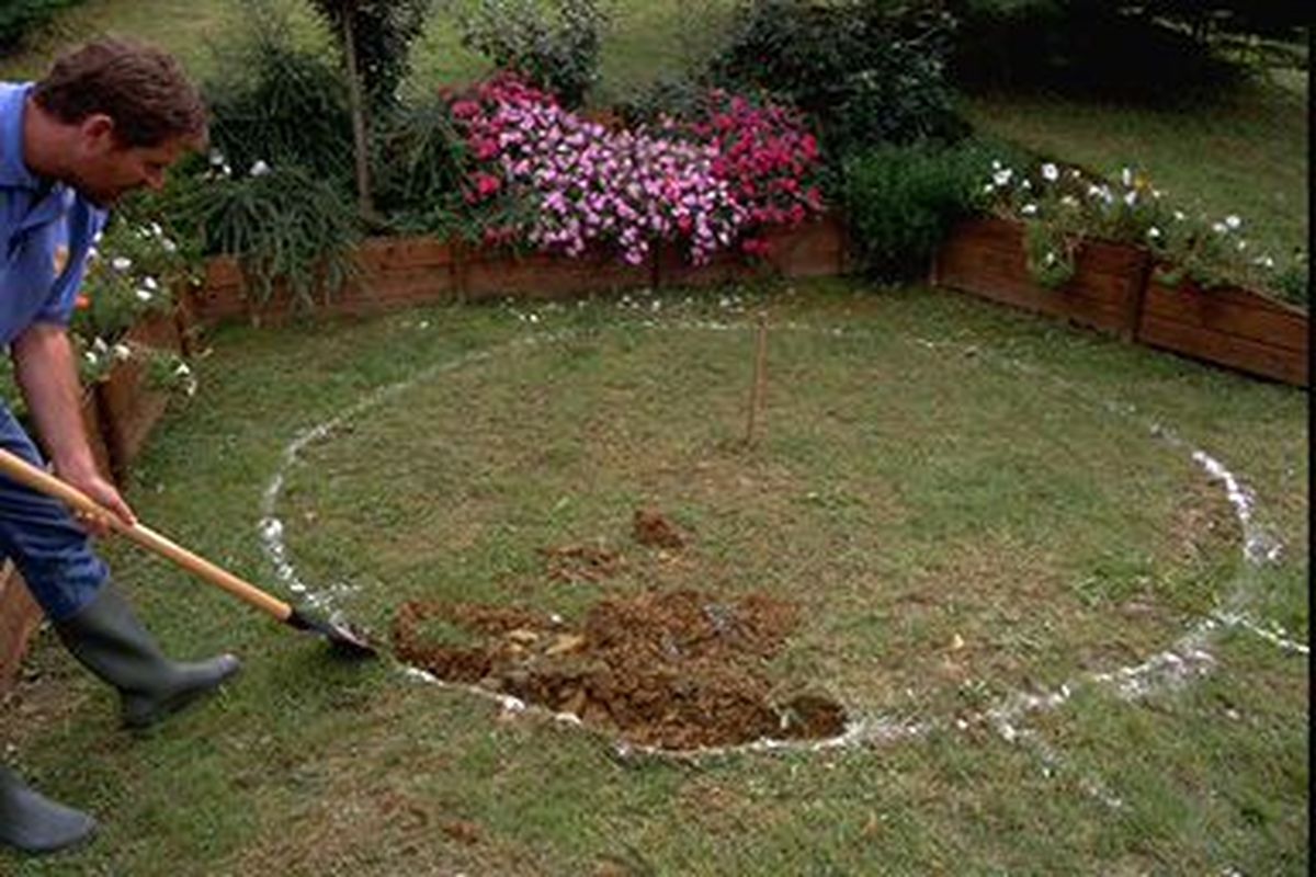 Solera circular de hormigón paso 2