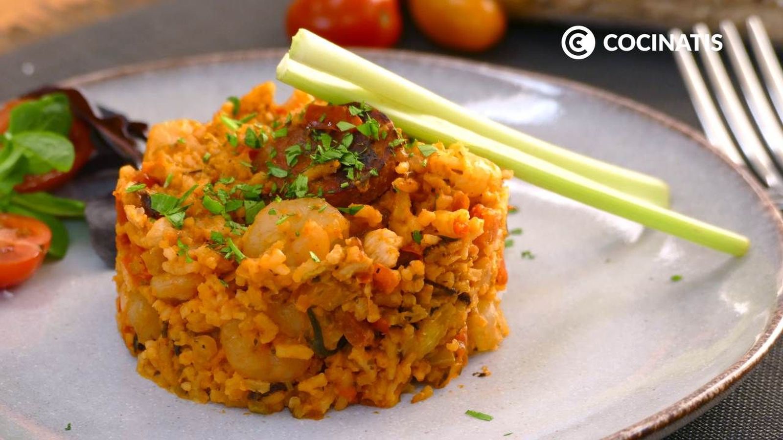 CTIS0555 receta arroz jambalaya