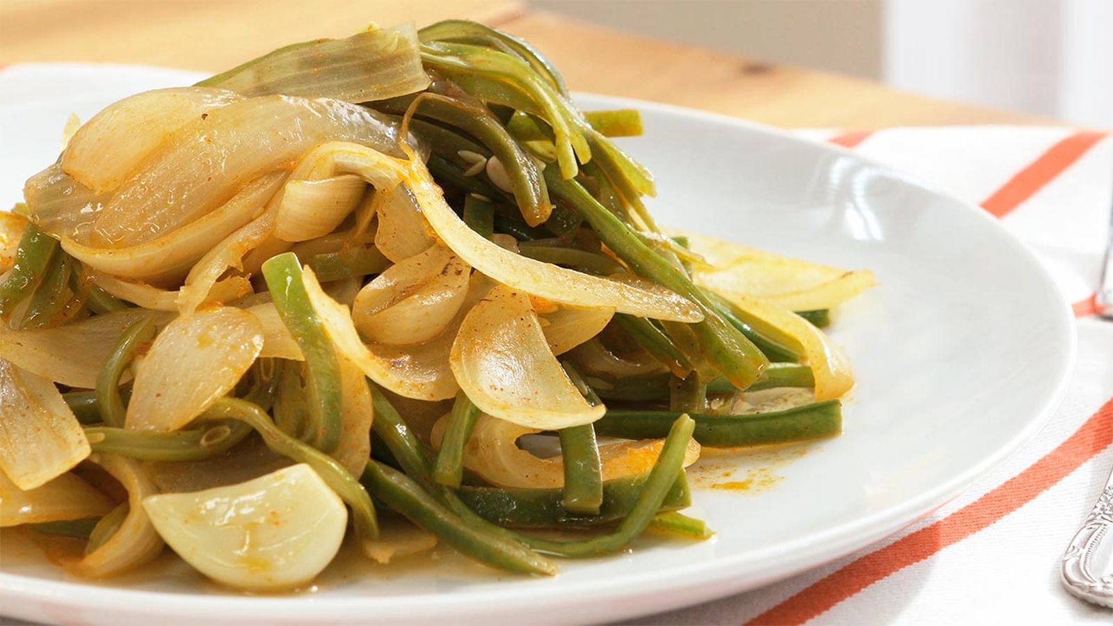 Receta de judías verdes estofadas