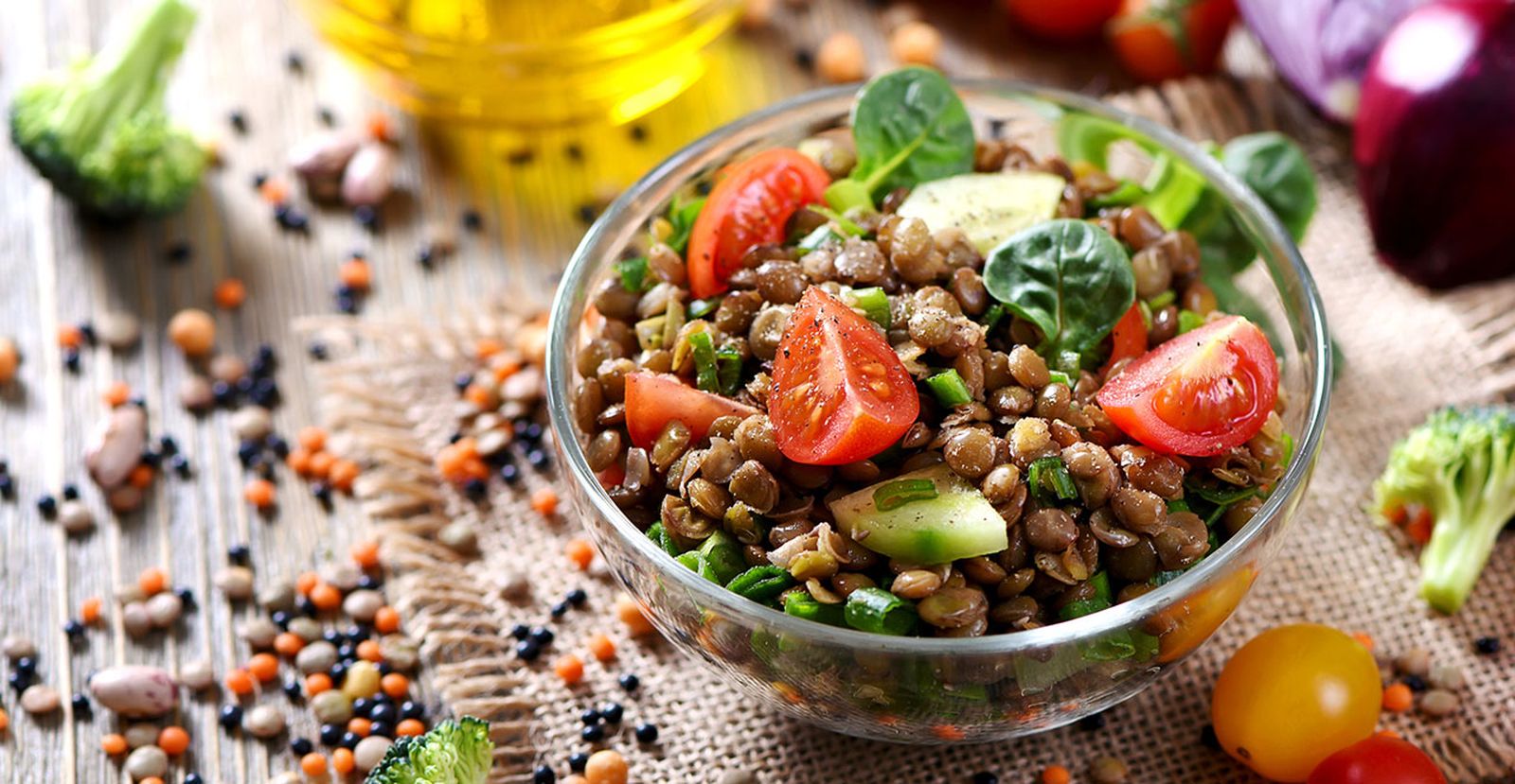 Recetas de ensaladas con legumbres