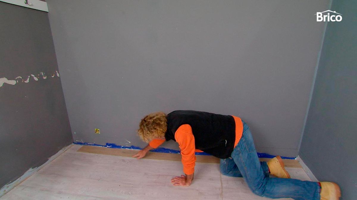 Colocar friso vinílico paso 3