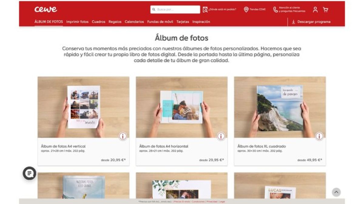 cewe web regalos personalizables inmortalizar momentos especiales