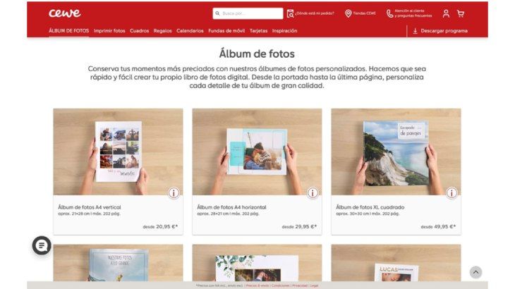cewe web regalos personalizables inmortalizar momentos especiales