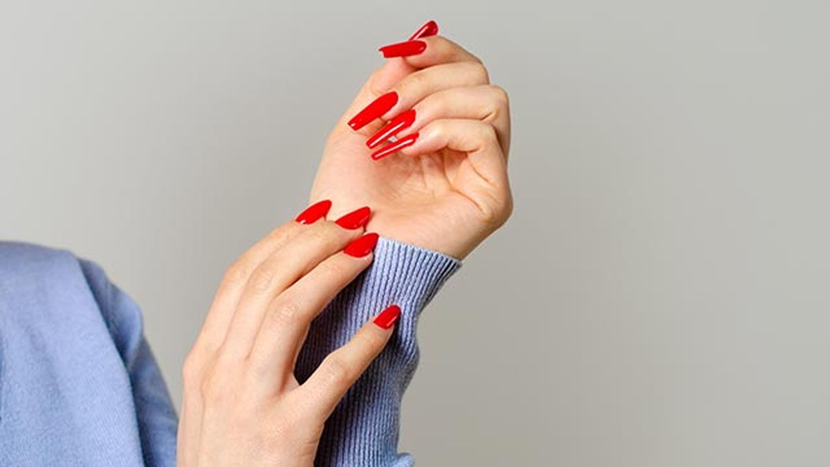 unas acrilicas o como lucir unas unas largas y cuidadas 1