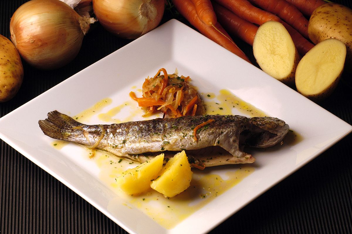 Truchas a la paisana