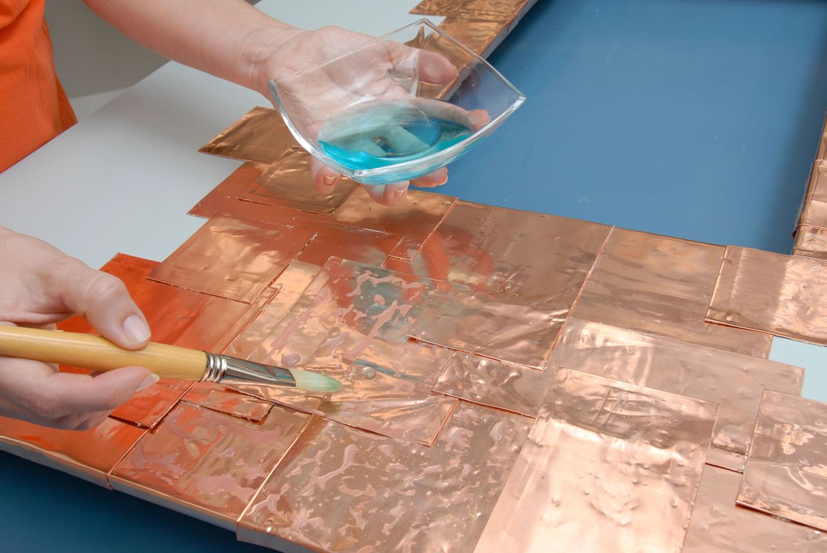 Espejo de cobre paso 7