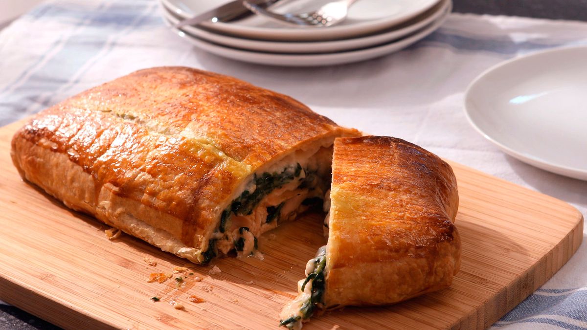 Salmón en hojaldre   Paso 5