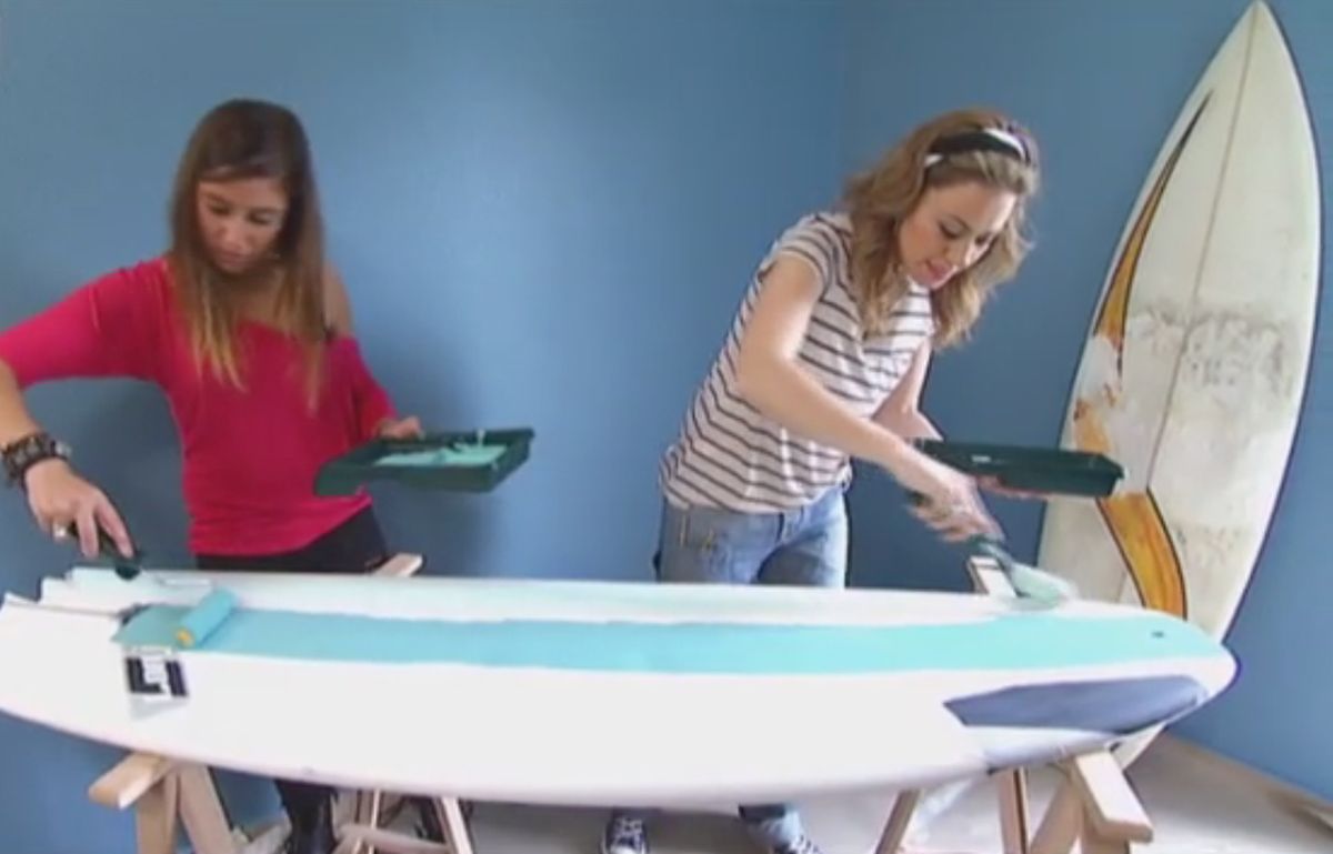 Hacer un cabecero con tablas de surf paso 4