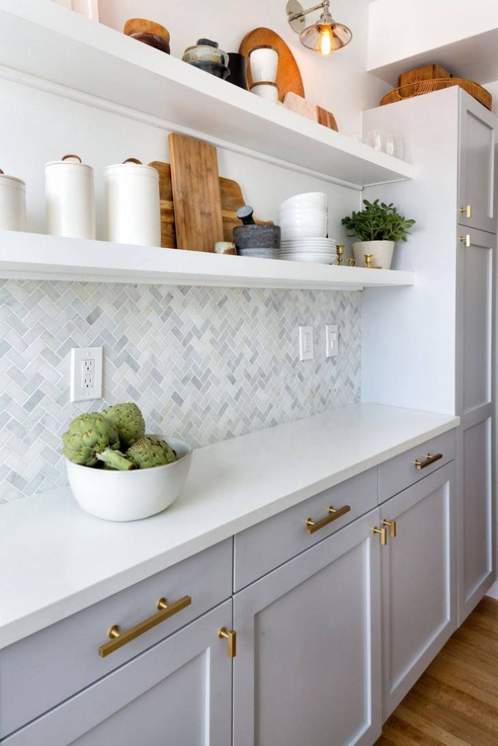 azulejos neutros geometricos pinterest Tipos de cocina