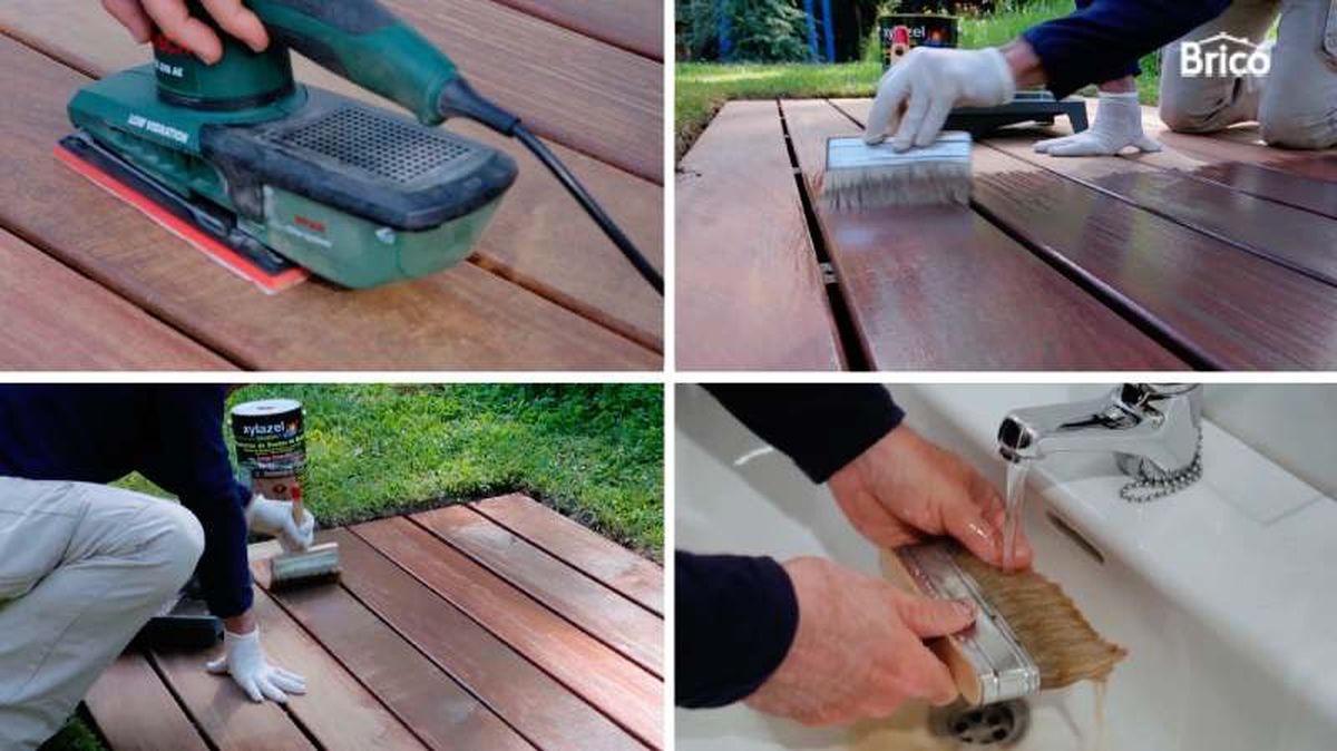 Pasos para aplicar un antideslizante para madera