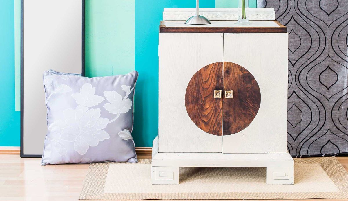 Pintar un mueble de estilo oriental