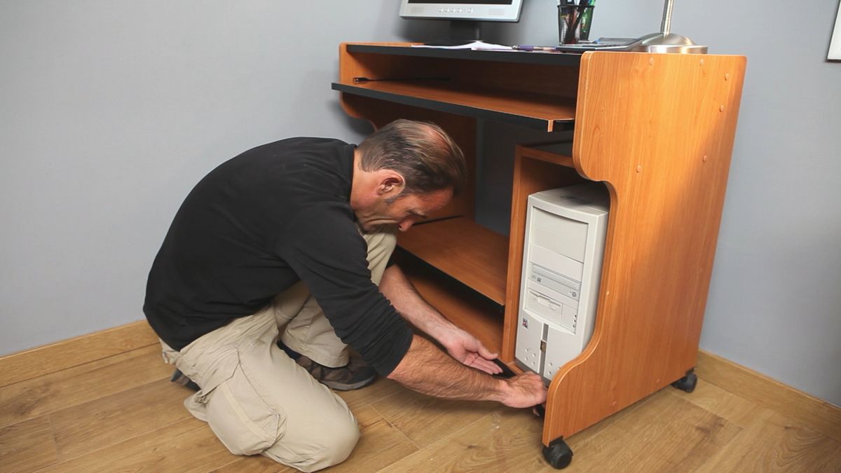 Arreglar el canto de un escritorio paso 9