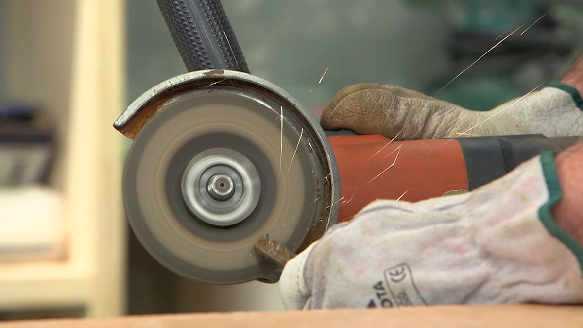 Como hacer un botellero de ferralla paso 2