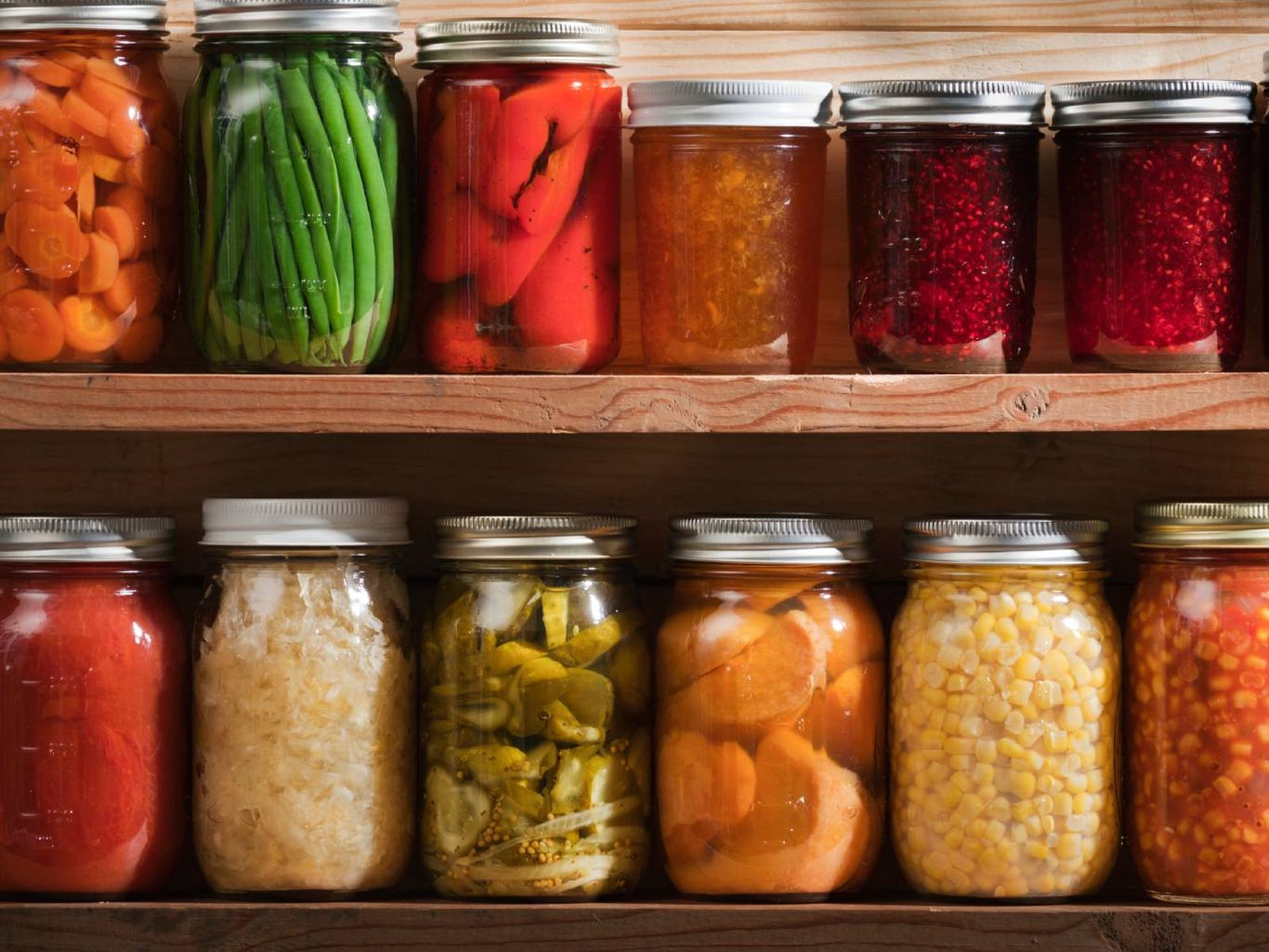 A mayor variedad de alimentos en conserva, más opciones para preparar comidas