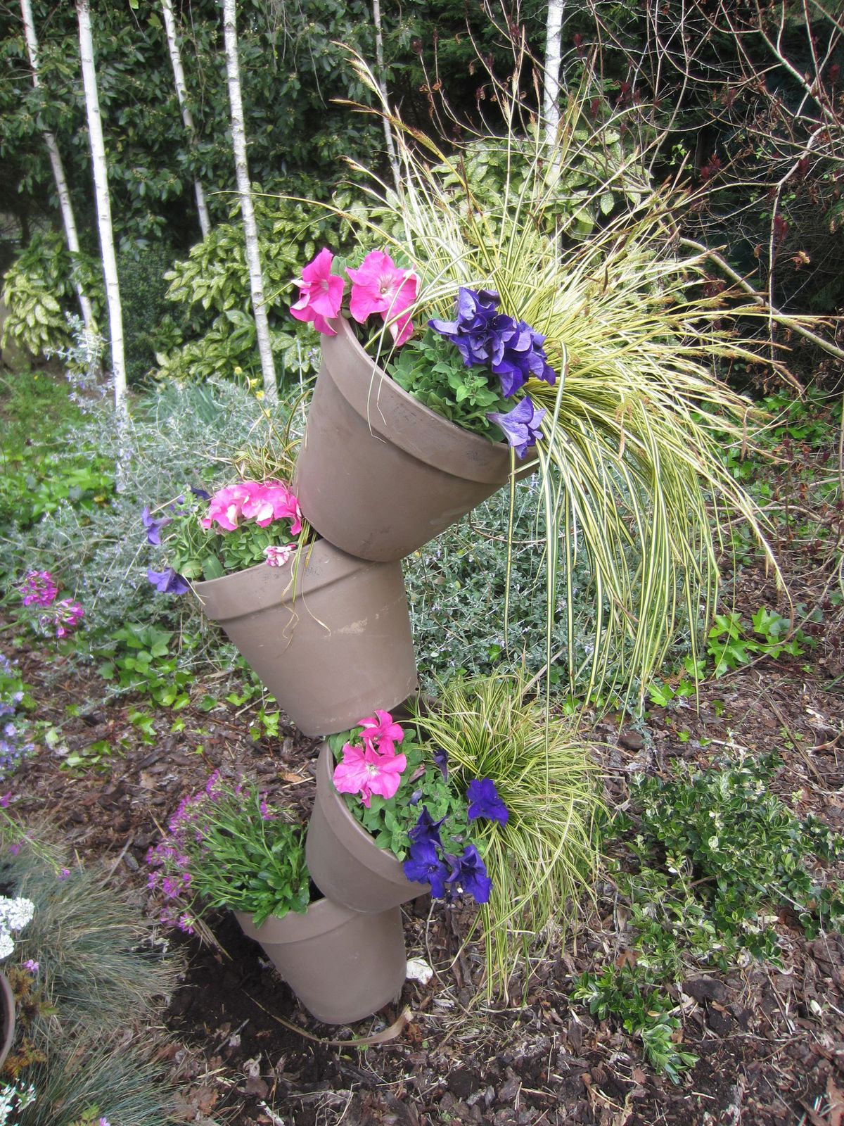 Columna floral