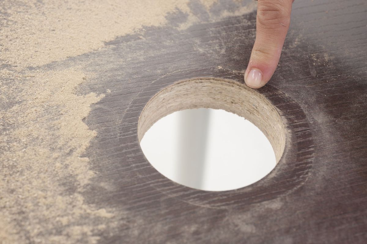 Bricomania 701 Ampliar diametro de orificio p5