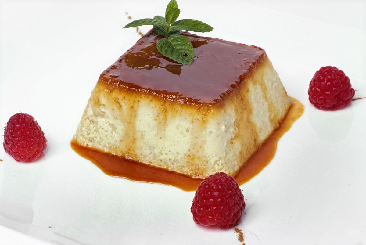 FLAN DE MANZANA Y COCO