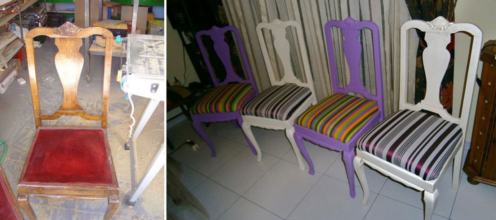 Trabajos de la Comunidad de decoración sobre cómo restaurar sillas 6