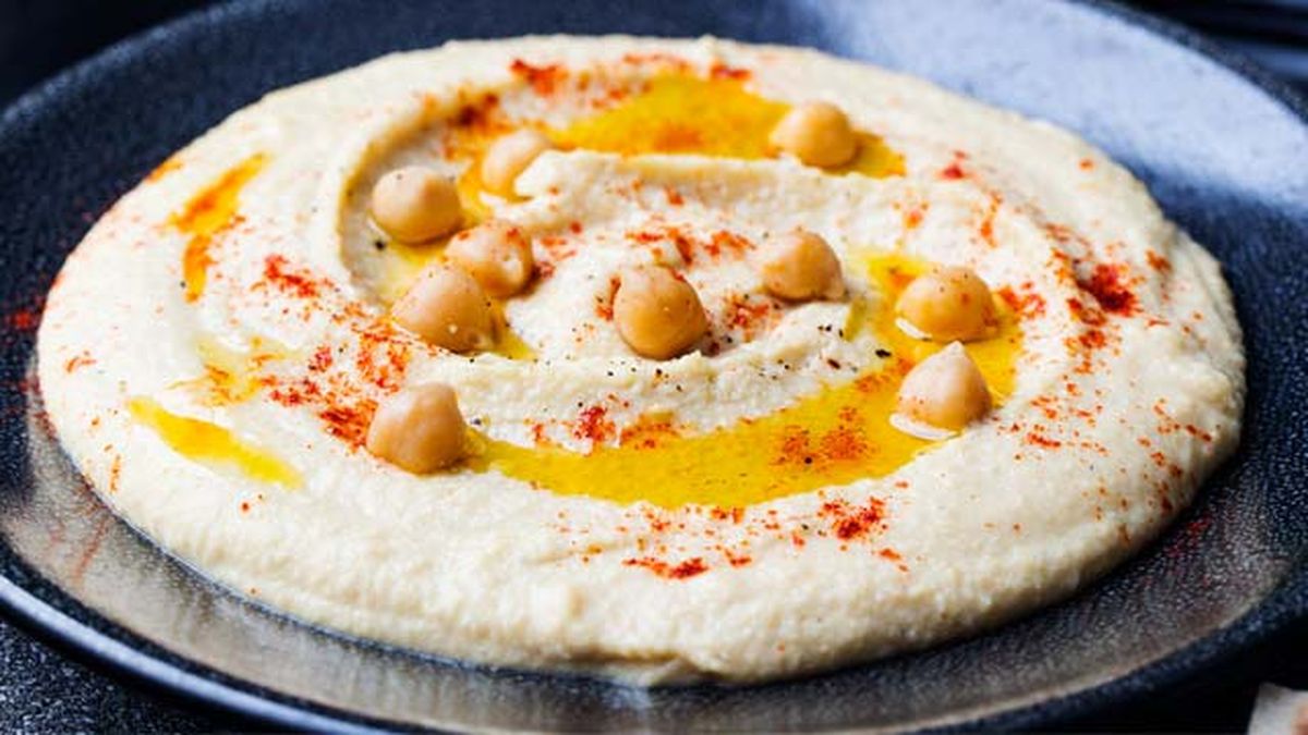 Hummus casero de garbanzos
