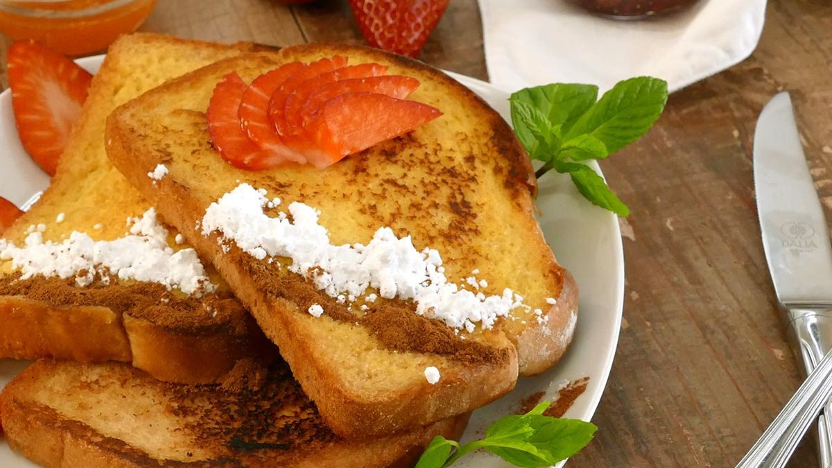 Receta de tostadas francesas  paso 4