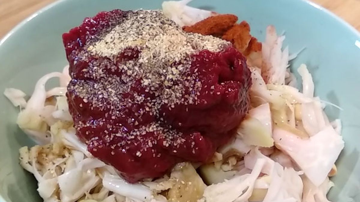 Pulled Pork vegano con jackfruit, la fruta que parece carne   Paso 3