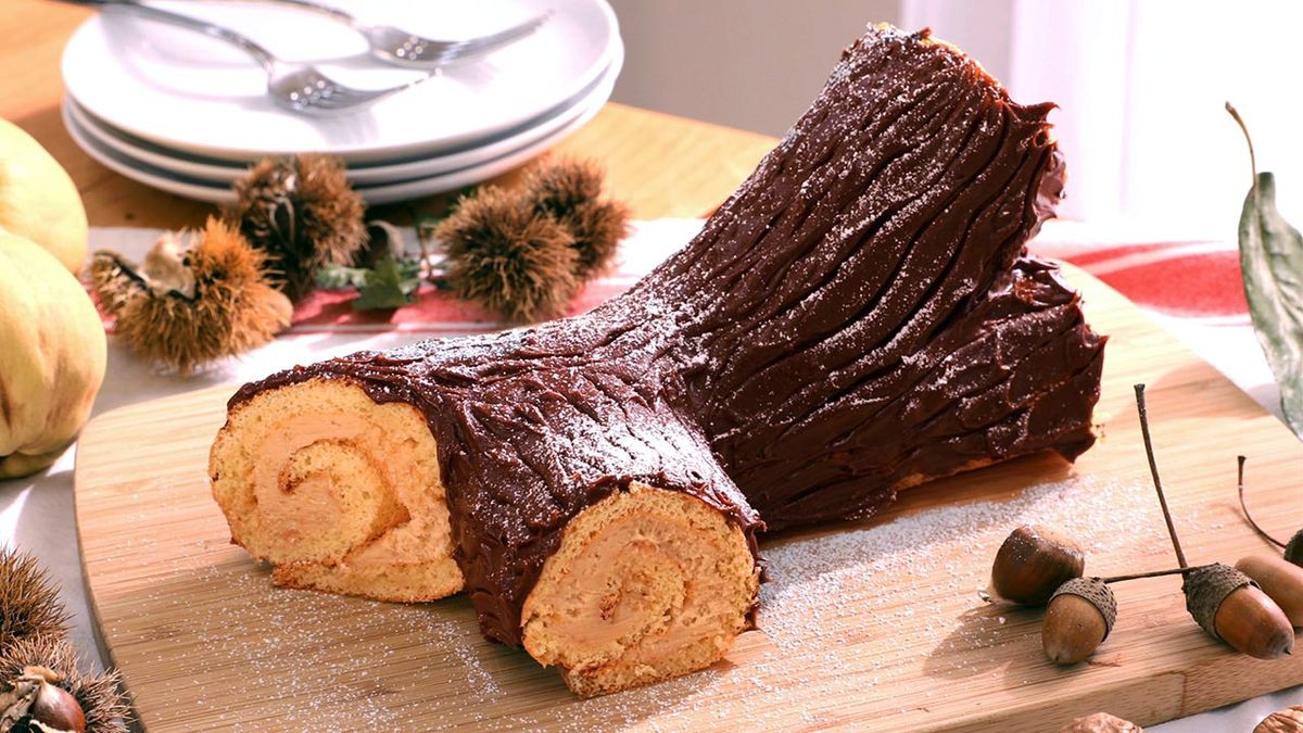Recopilatorio de dulces de Navidad  tronco de Navidad