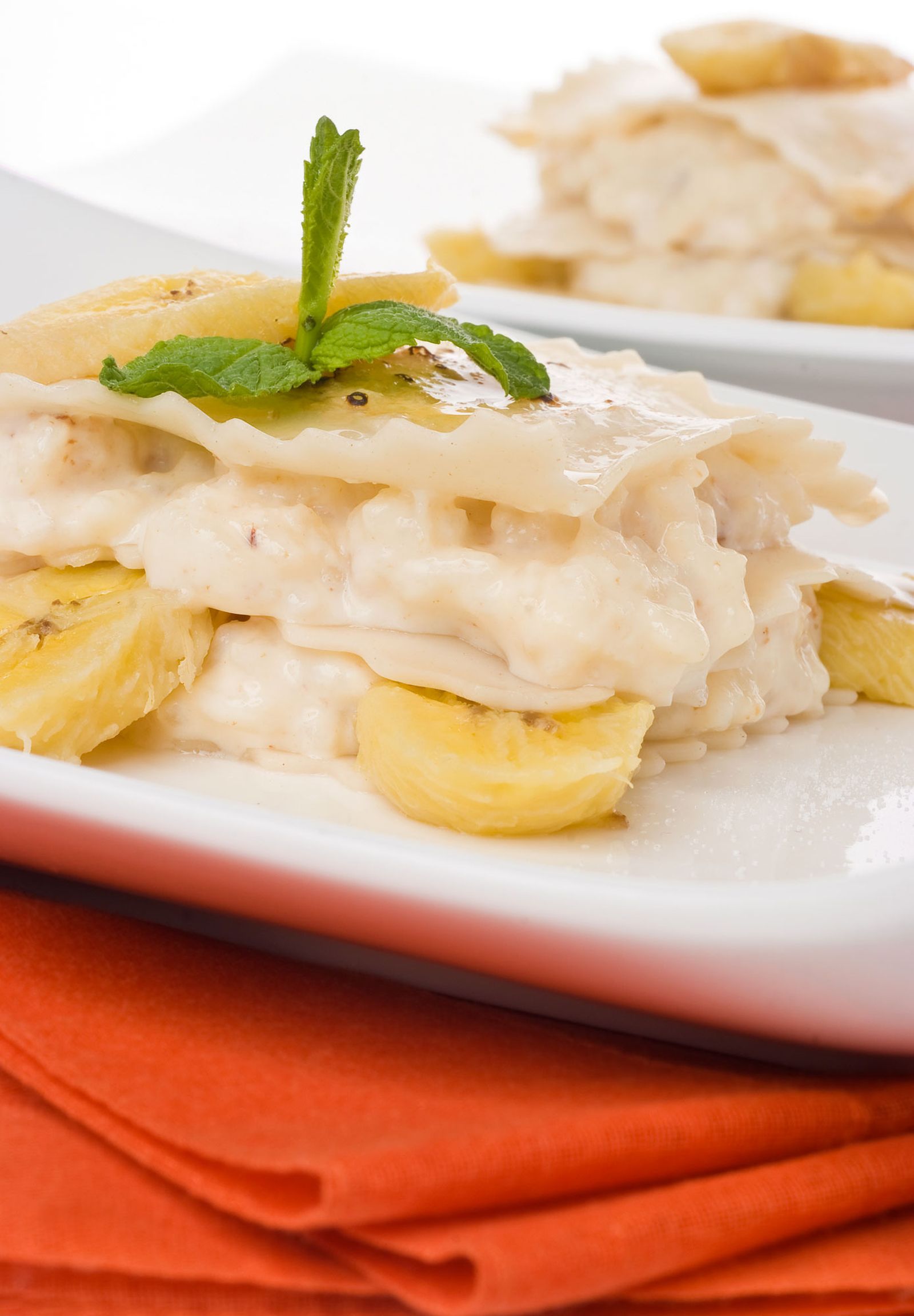 253 Lasana dulce de arroz con leche y platano