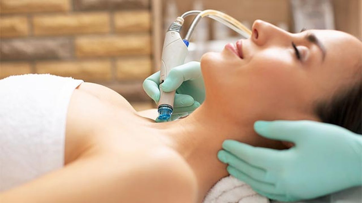 punta de diamante el tratamiento facial con el que conseguiras una piel tersa y unificada cuello