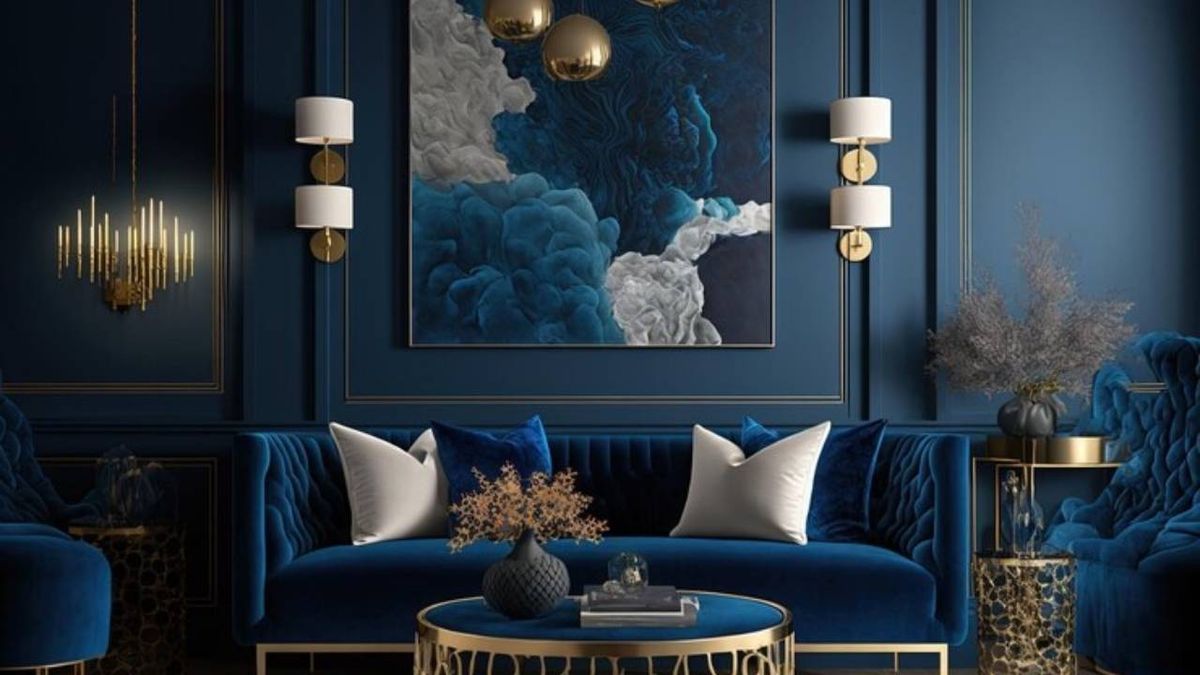 Trucos de una interiorista para combinar el azul marino en tu hogar 1