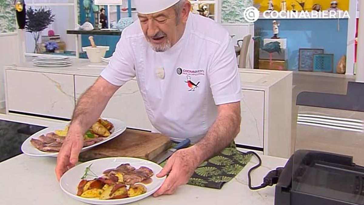 espaldilla de ternera a la plancha con verduras  receta karlos arguinano karl67500321 paso5