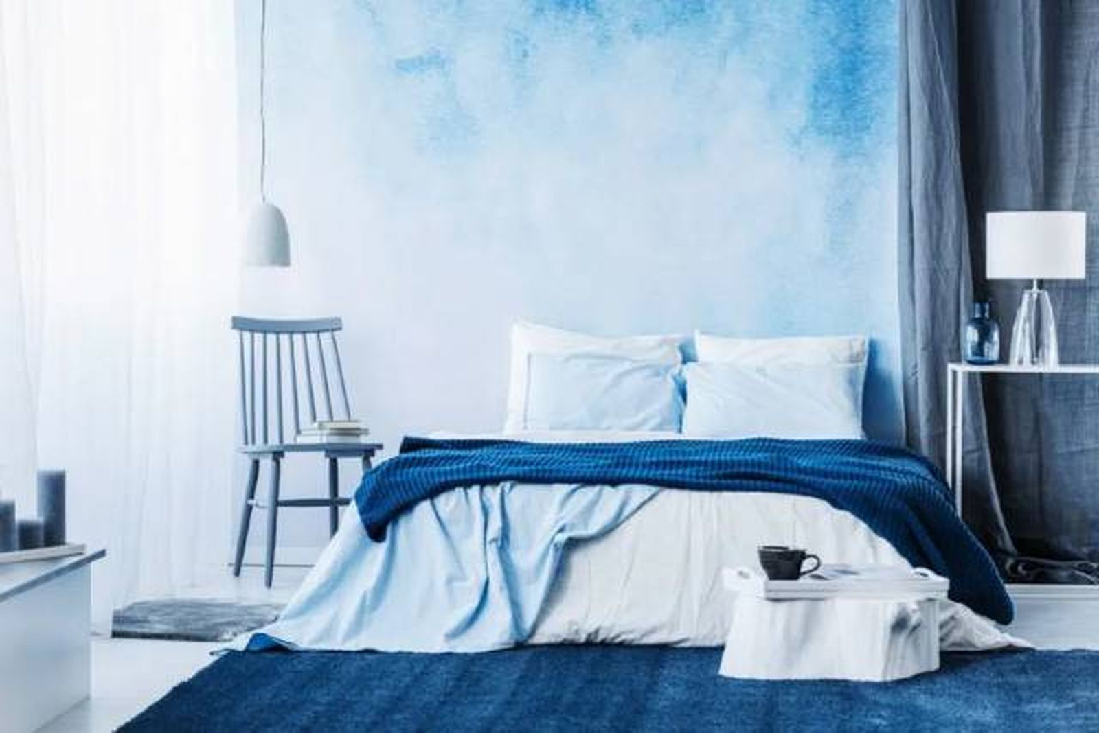 Color drenching tendencia decorativa para pintar la casa 8