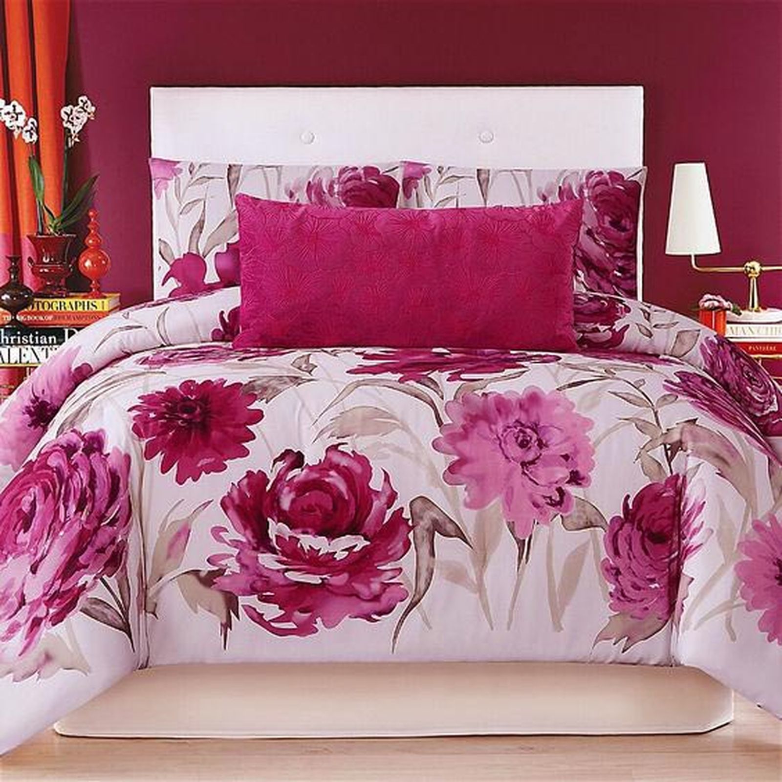 dormitorio magenta