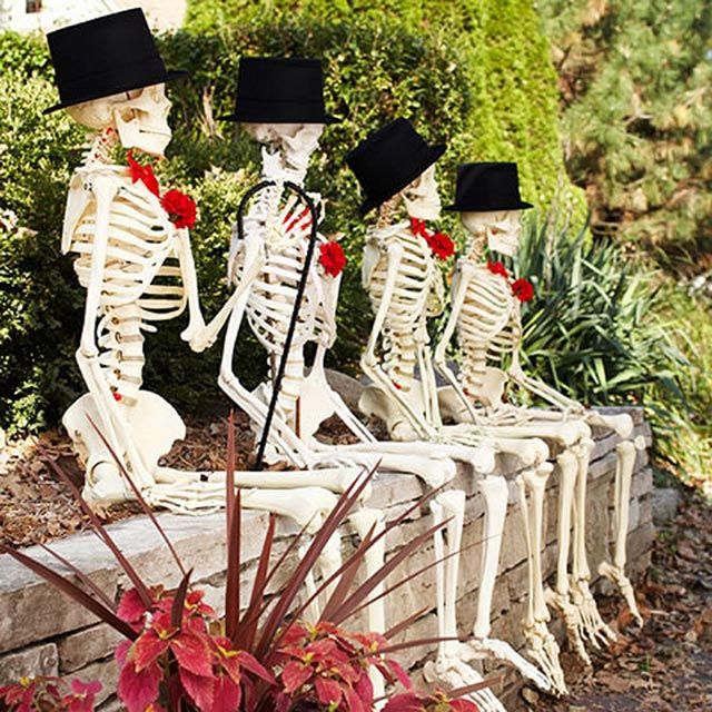 Ideas originales para la decoración exterior en Halloween 7