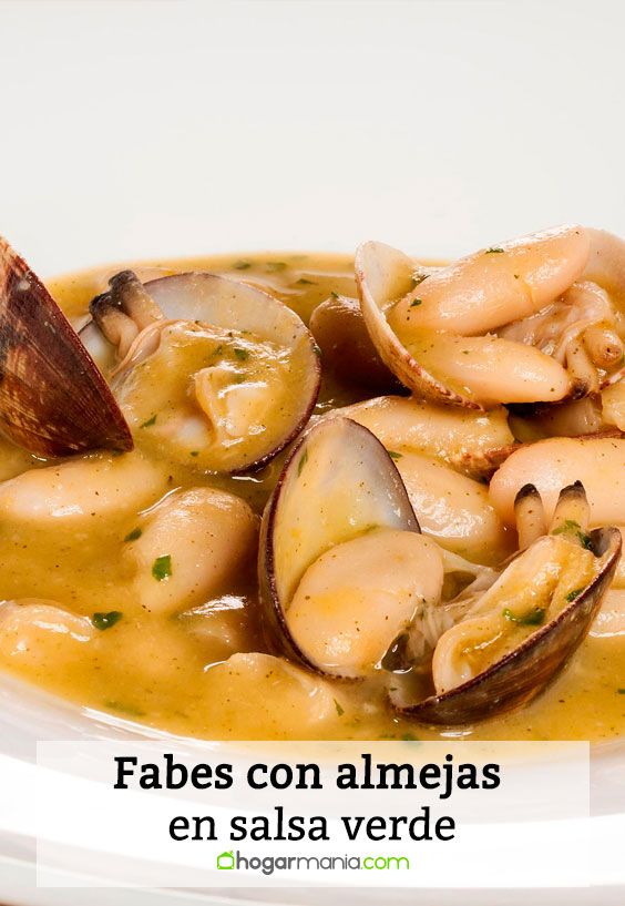 fabes almejas salsa verde pin