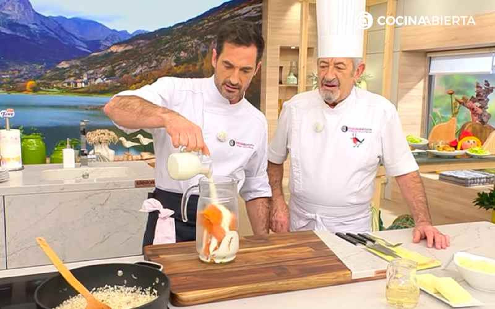 Joseba Arguiñano vierte nata