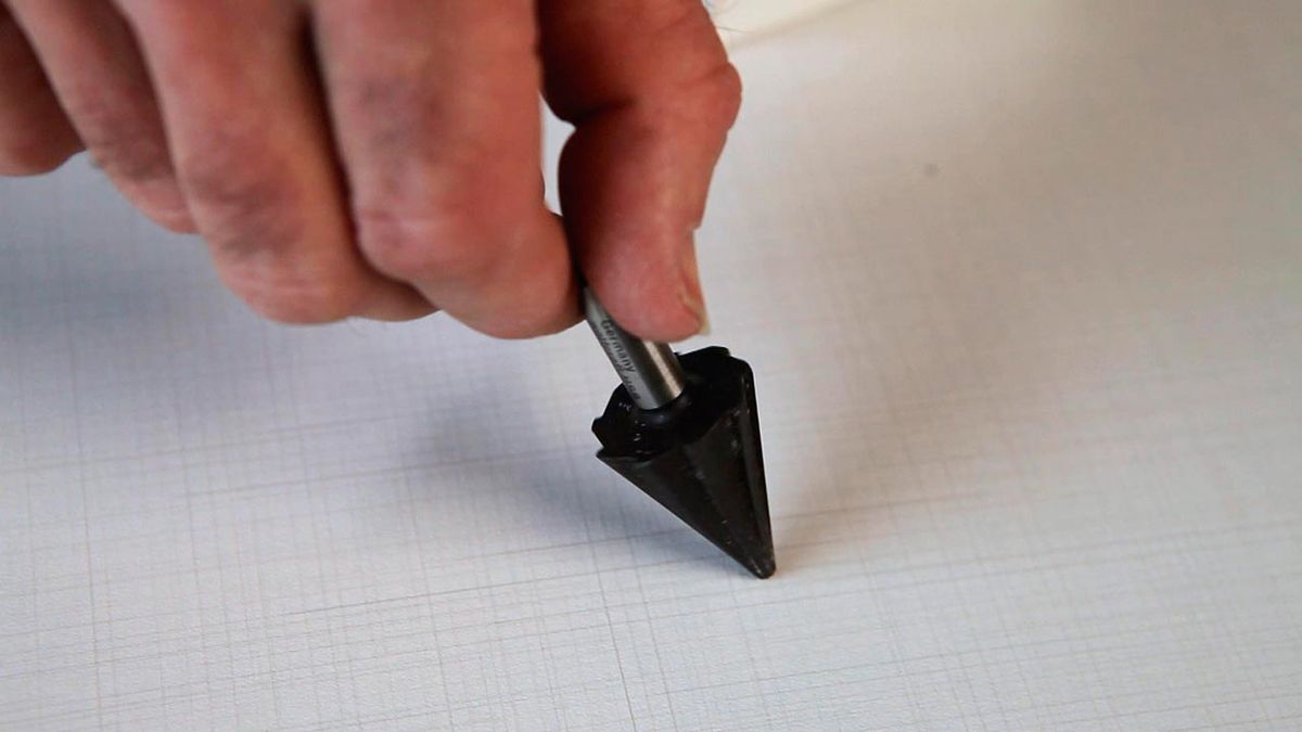 Fresa escariadora paso 4