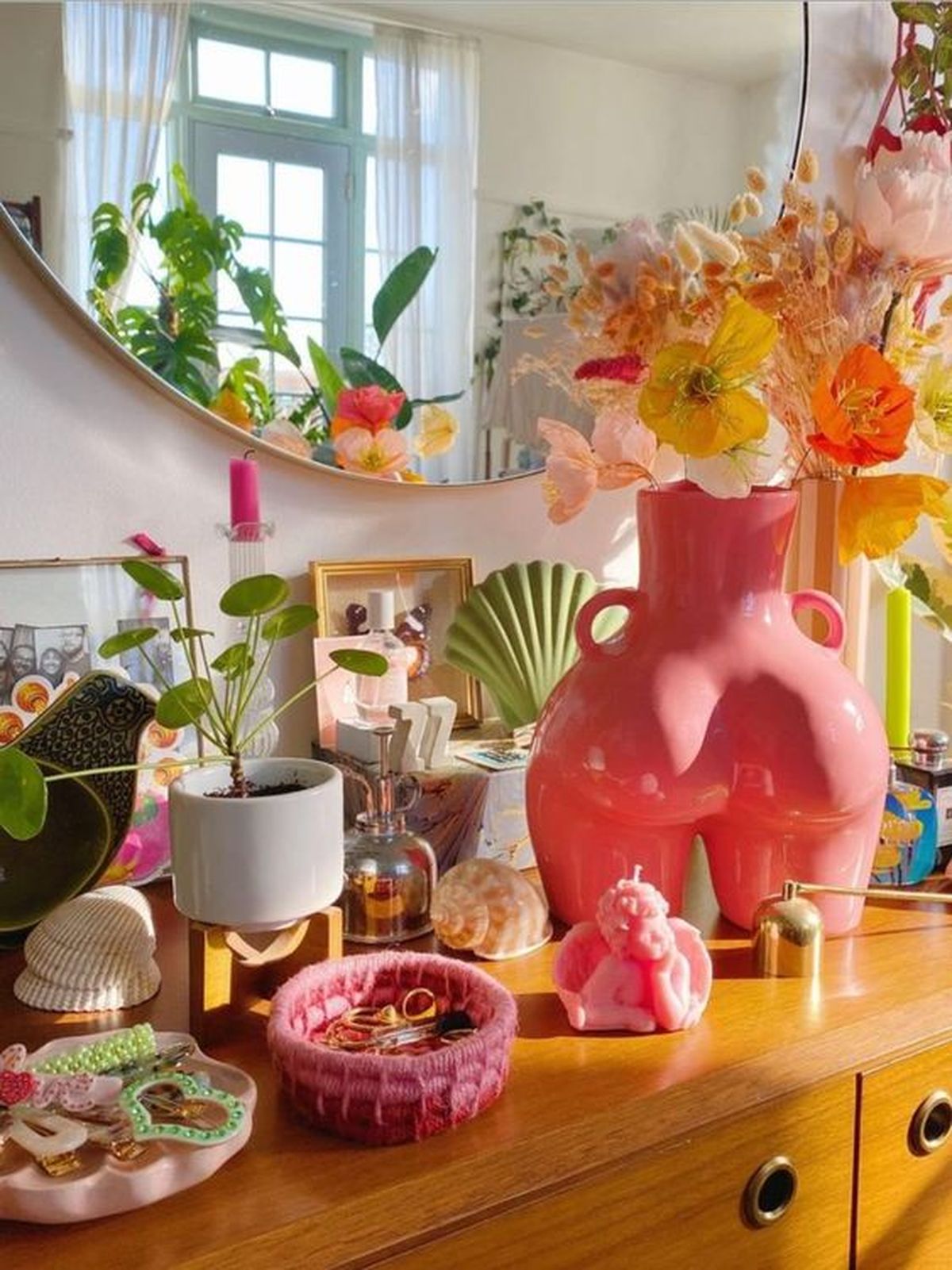 decoracion rosa chicle 4