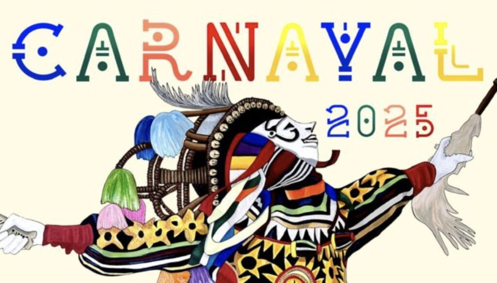 Cartel del Carnaval de Santa Cruz de Tenerife 2025