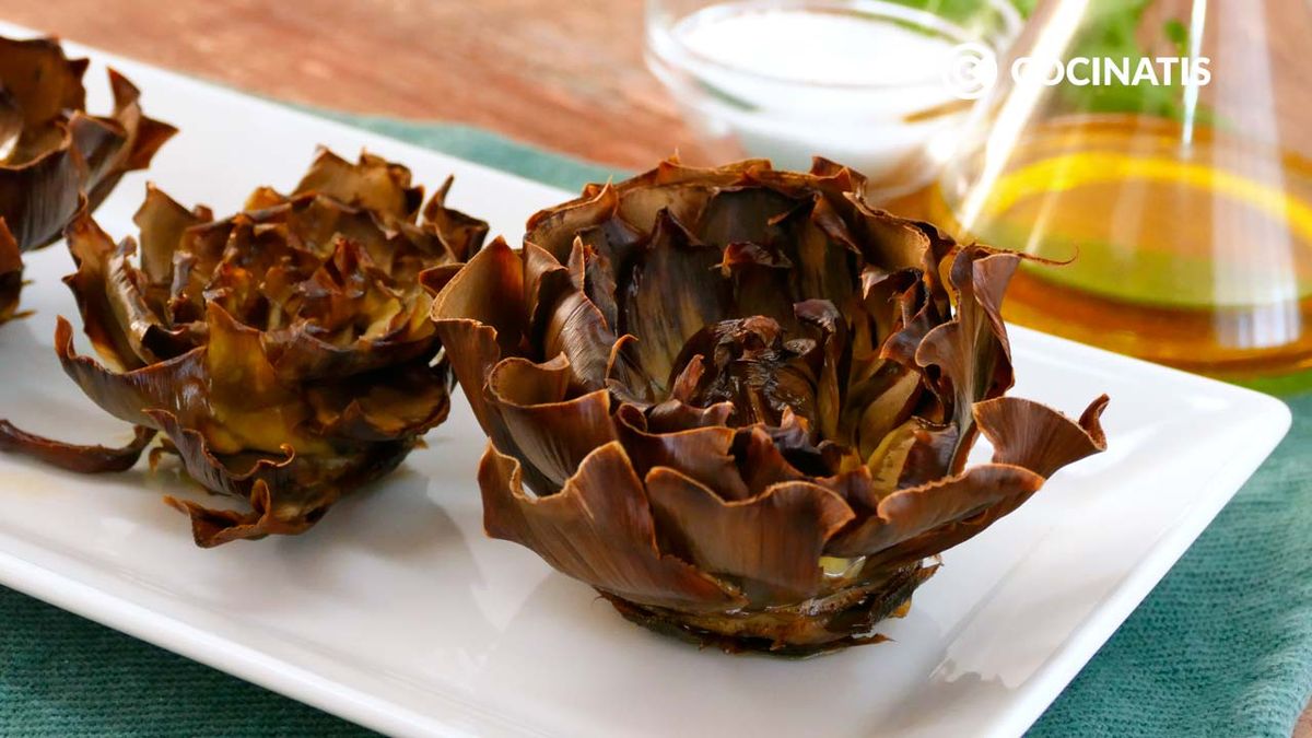Receta de alcachofas al horno