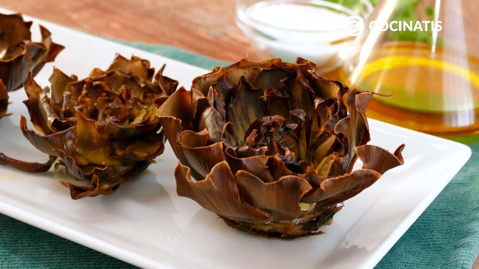 Receta de alcachofas al horno