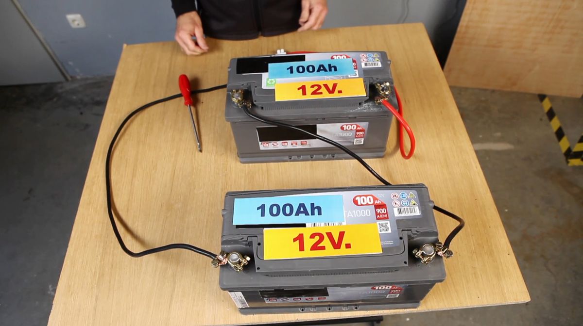 Baterías en serie paso 5