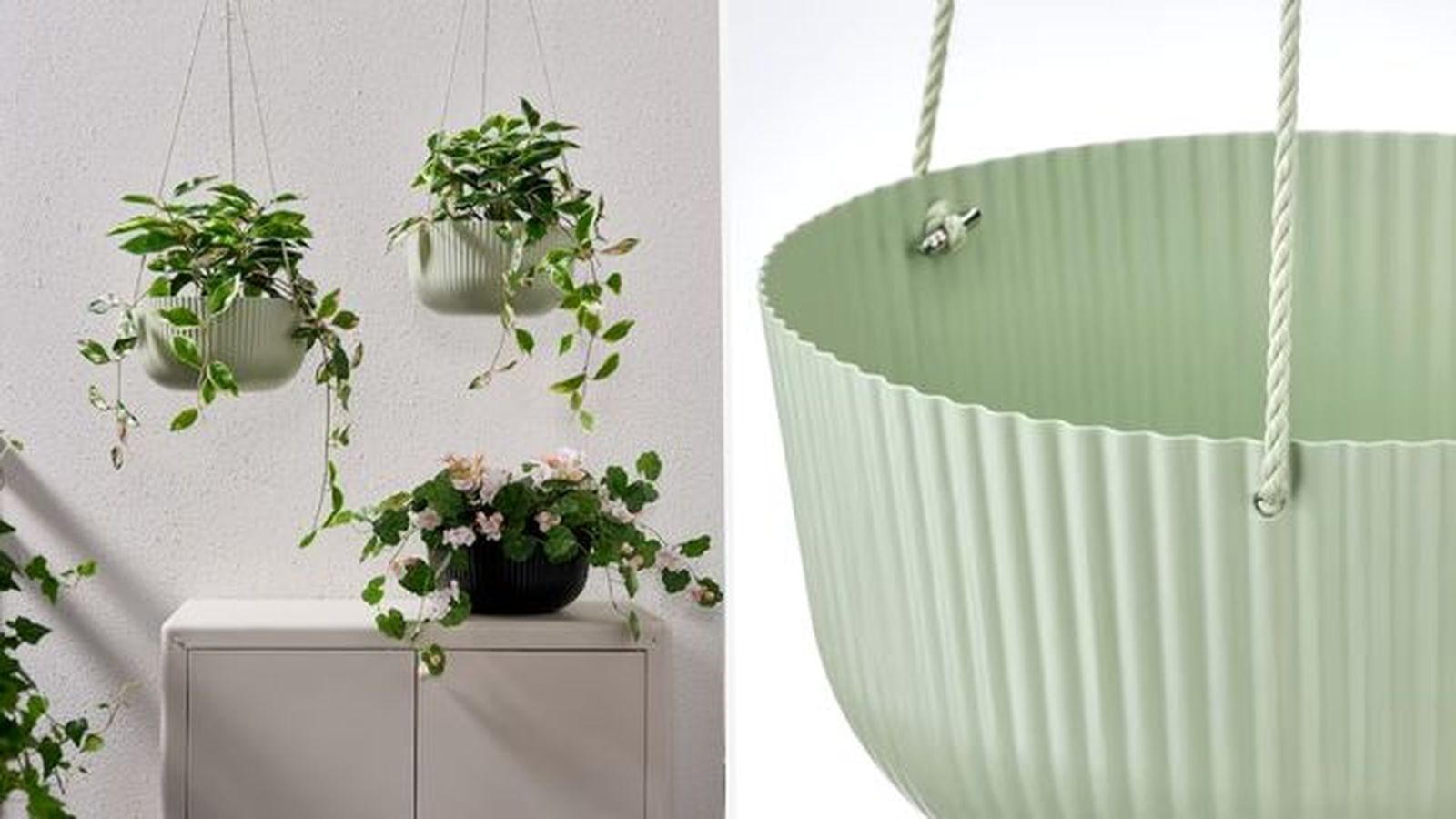 macetero colgante APPELROS ikea